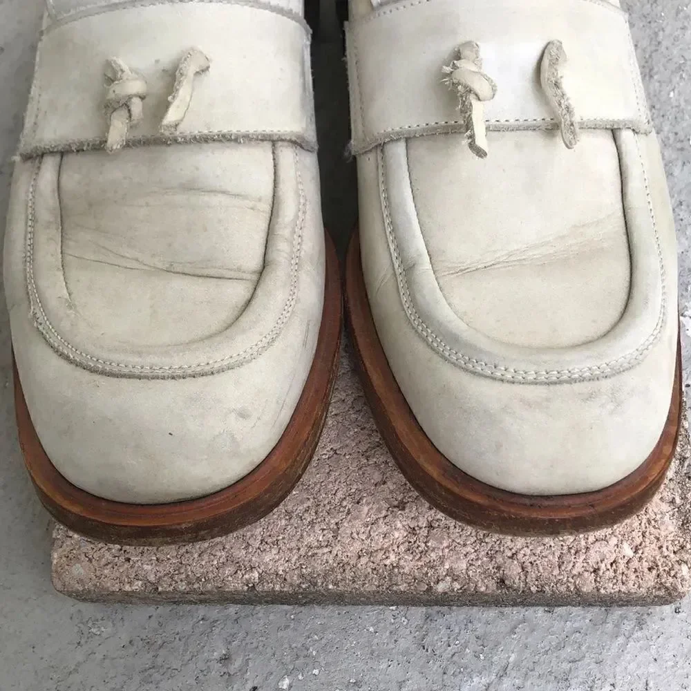Giorgio Armani, leather loafers